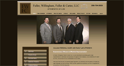 Desktop Screenshot of fandwlaw.com